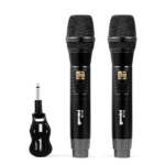 Micrófono Gemini GMU-M200 Sistema de inalámbrico dual UHF