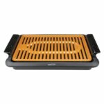 Parrilla Brentwood Eléctrica 1000W TS-642 Recubrimiento Cobre