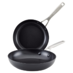 Juego de sartenes KitchenAid de inducción de 8.25 y 10 pulgadas