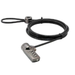 Candado Tekno KL6005BK Sin llave para portátil