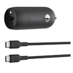 Cargador Belkin de auto 30W USB-C con cable