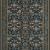 Azul/Negro Alfombra GarveeHome