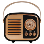 Parlante Aresrora Bluetooth retro