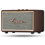 Subwoofer Lonzuer Retro de Madera