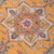 Dorado/Rosado Alfombra Cullive