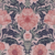 Floral Rosa, azul marino