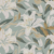 Floral verde y blanco