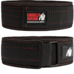 Cinturón Gorilla 4” Nylon rojo