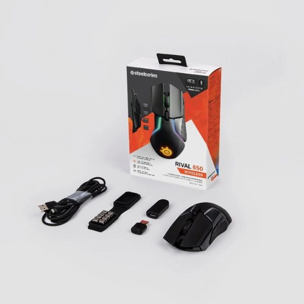 Mouse SteelSeries Rival 650 Wireless