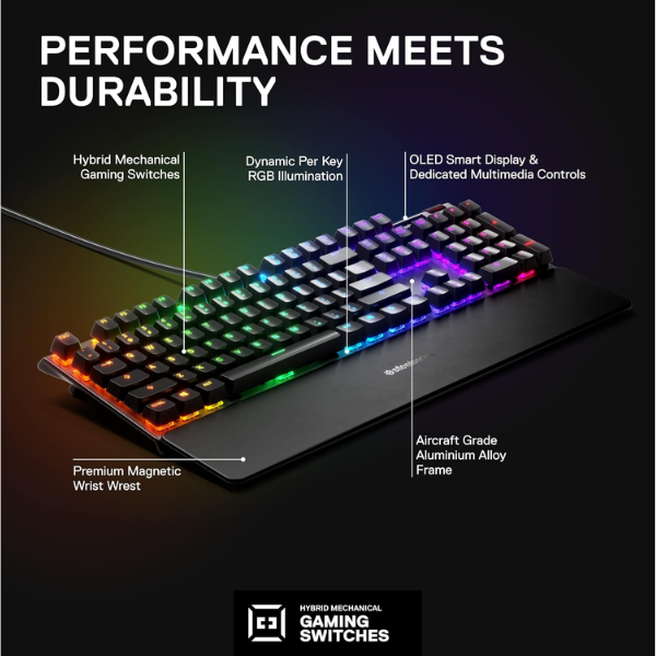 Teclado SteelSeries Apex 5