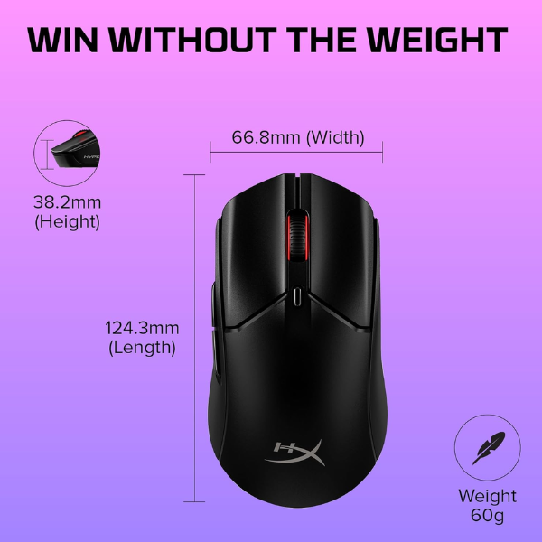 Mouse HyperX Pulsefire Haste 2