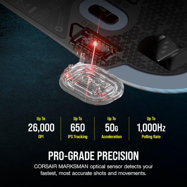 Mouse Corsair M75 Inalámbrico