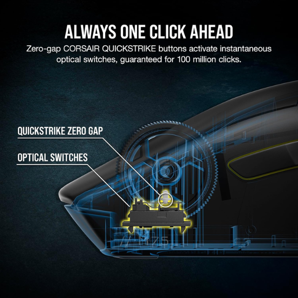 Mouse Corsair M75 Inalámbrico