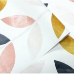 Papel tapiz HAOKHOME bohemio para dormitorio 17.7 x 118 inch