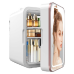 Mini Refrigeradora YLFU Skincare con Espejo 6 litros