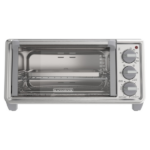 Horno tostador Black+Decker 4 Rebanadas con Tecnología EvenToast, TO4130