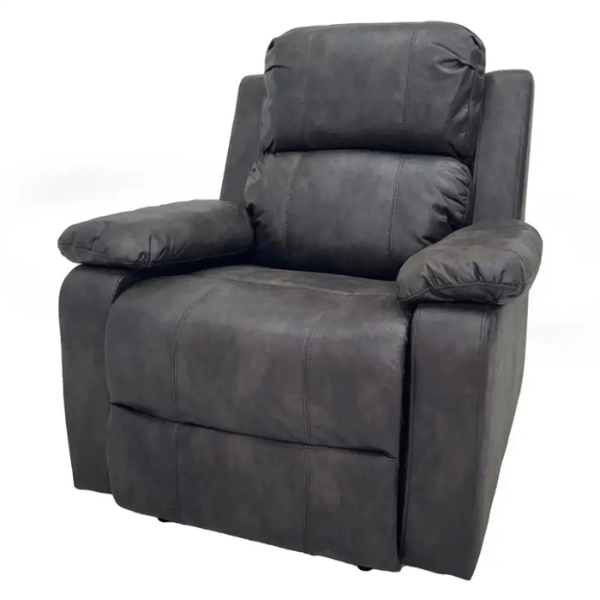 Sillón Reclinable Tokoa Individual de Microcuero SA-4335