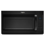Microondas Whirlpool de 1.7 pies con campana extractora WMH31017HB