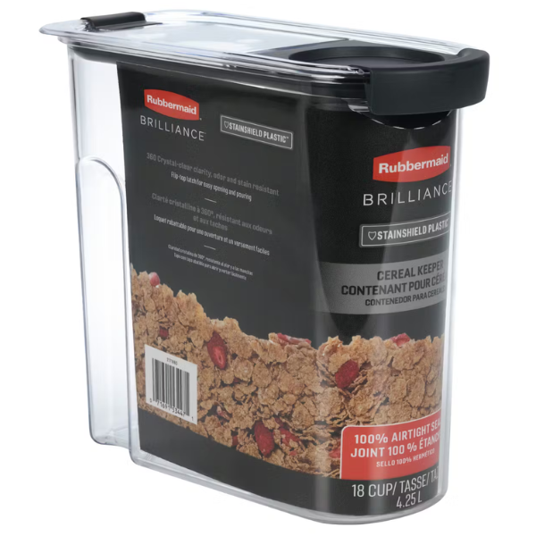 2146788 Recipiente Rubbermaid Brilliance para Cereal
