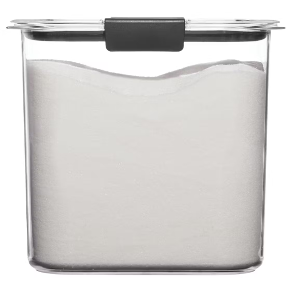 2183246 (2) Recipiente Rubbermaid Brilliance para azúcar 12 Tazas