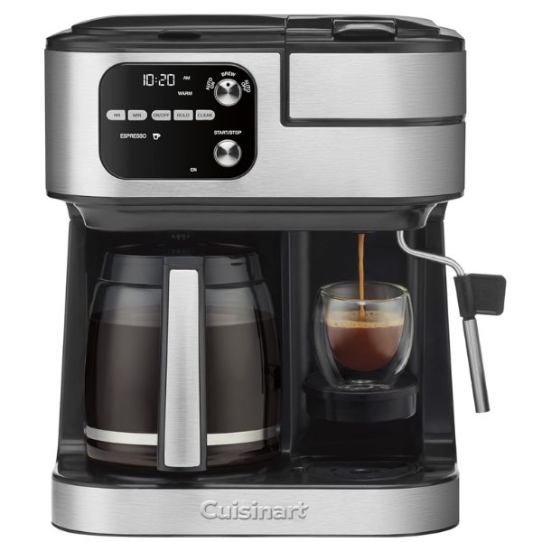 B0BWSMV57F-1 Cafetera Cuisinart 4-en-1 12 Tazas