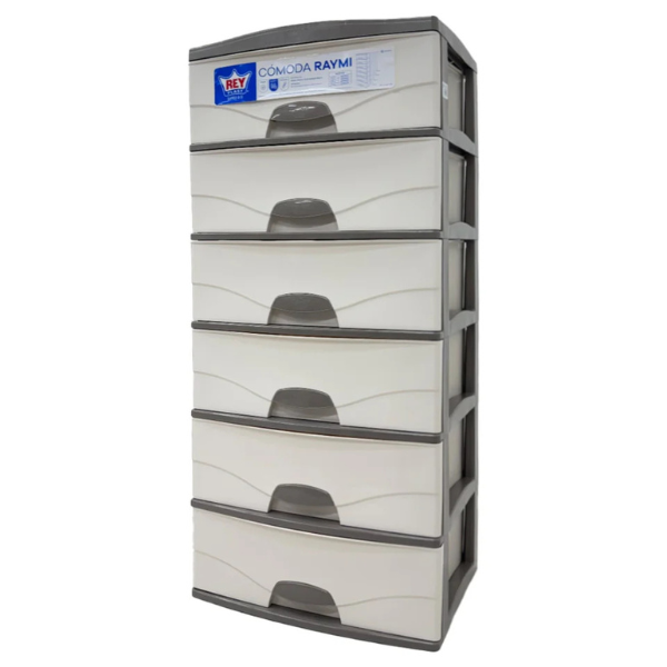 CMX070700 Cómoda Reyplast Raymi 6 gavetas