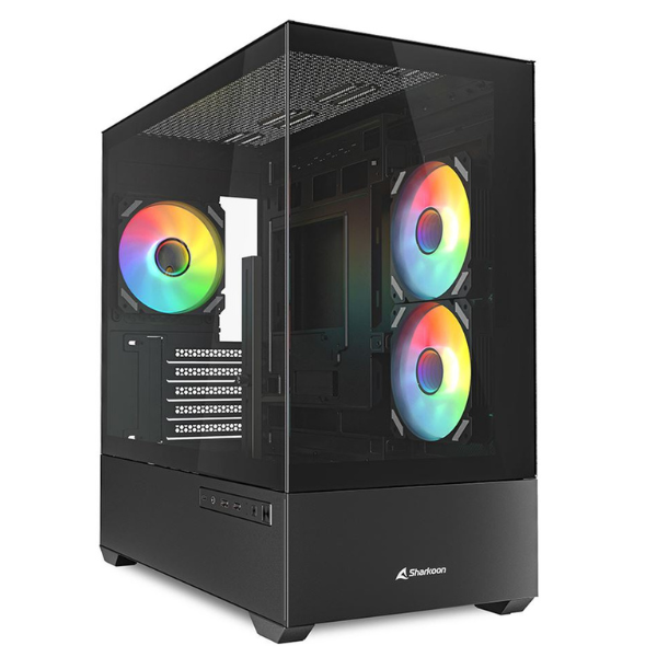 CP3192 Case Sharkoon MK6 RGB Mid Torre