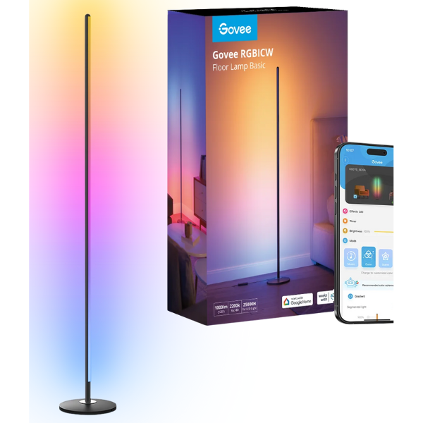 ECSH2020 Lámpara de Piso Govee RGBICW