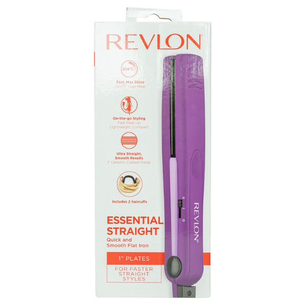810228 Alisador Revlon Essential Strainght 1"