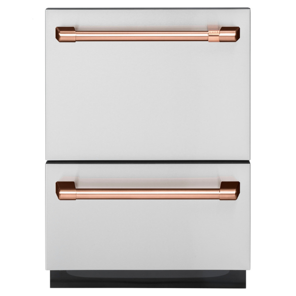 CDD420P2TS1-SS-BCP Lavaplatos CAFÉ de doble cajón 24"