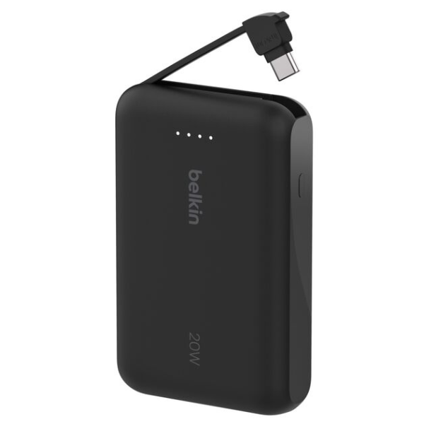 AC409BLK39 (2) Power Bank Belkin BoostCharge con cable integrado