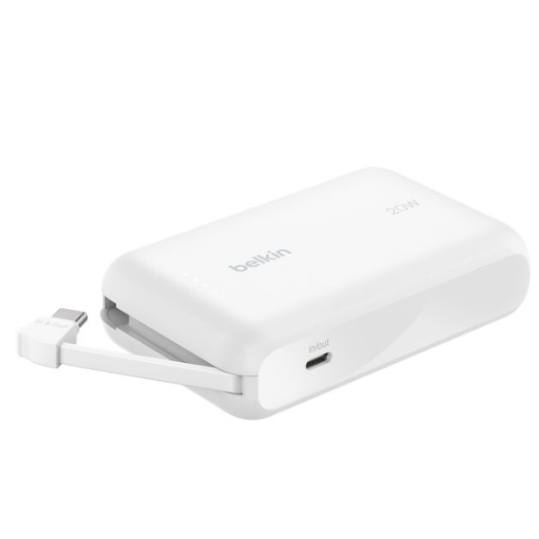 AC409BLK41 Power Bank Belkin BoostCharge con cable integrado