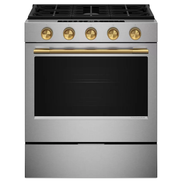 KSGS530SPS-SS-BRS Cocina Kitcheaid a gas 30" KSGS530SPS - Acero Inoxidable